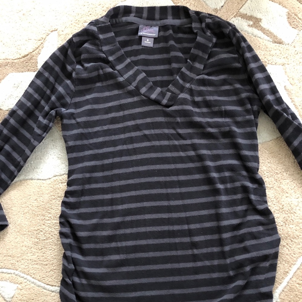 Motherhood maternity 3/4 length sleeve shirt